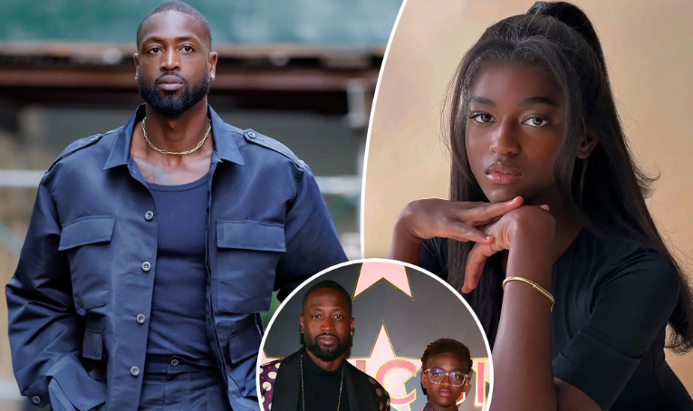 Dwayne Wade’s son, now turned daughter